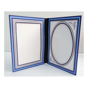10X15 Mavi Karton Çerçeve